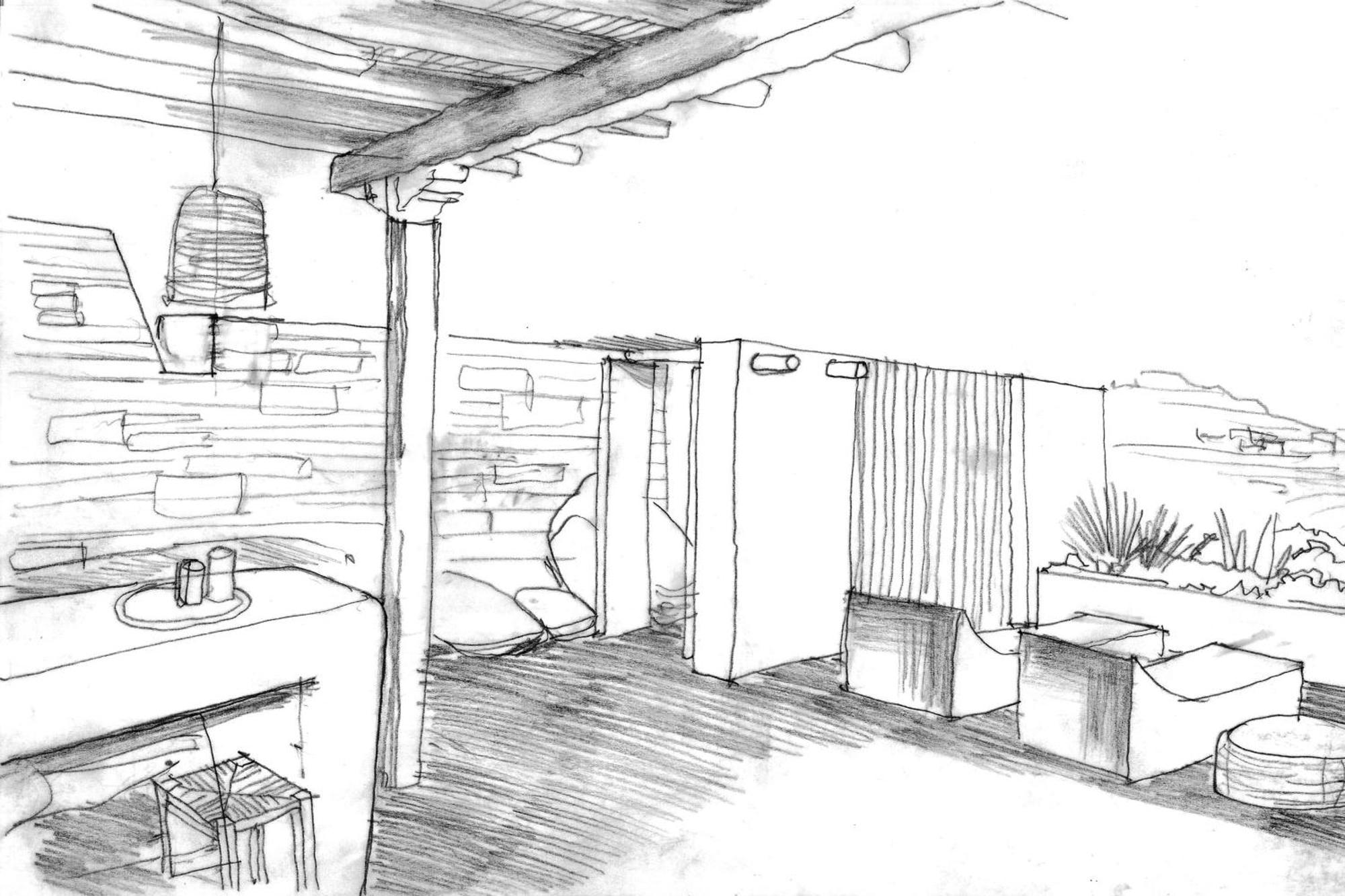 Amare Mykonos Villa Túrlosz Szoba fotó