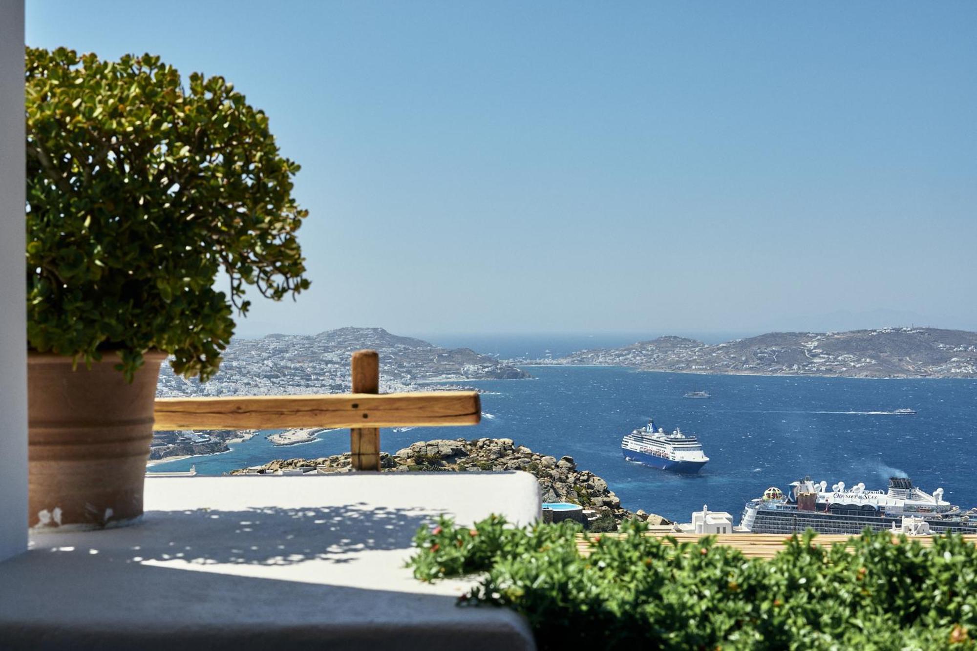 Amare Mykonos Villa Túrlosz Kültér fotó